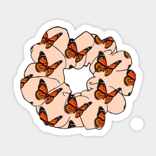 Butterfly Scrunchie Sticker